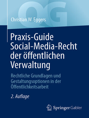 cover image of Praxis-Guide Social-Media-Recht der öffentlichen Verwaltung